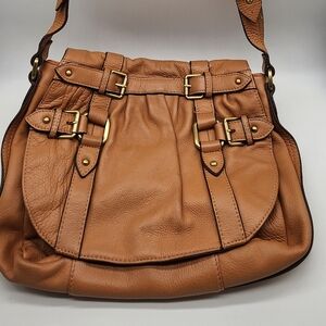 Vintage Vince Camuto Messenger Bag, Leather Bag, Crossbody Bag